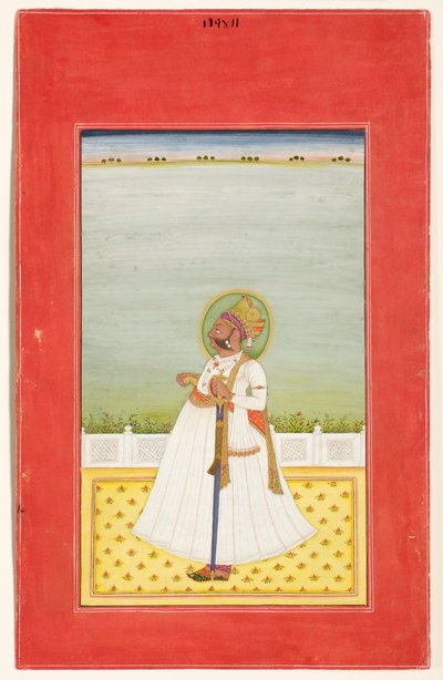 Raja Gaj Singh von Bikaner von Unbekannt Unbekannt